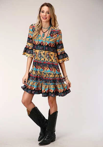 Women's Roper Gypsy Queen Dress #03-057-0590-1003BU