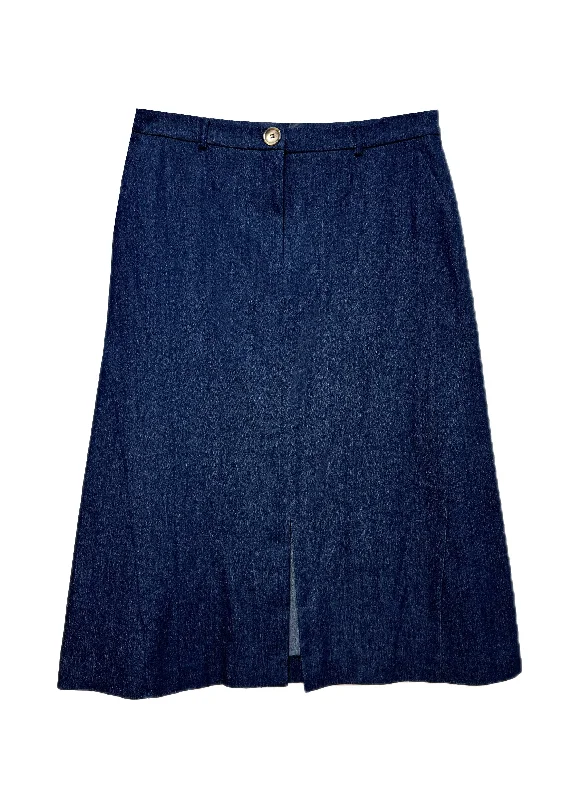 Avery Denim Midi Skirt