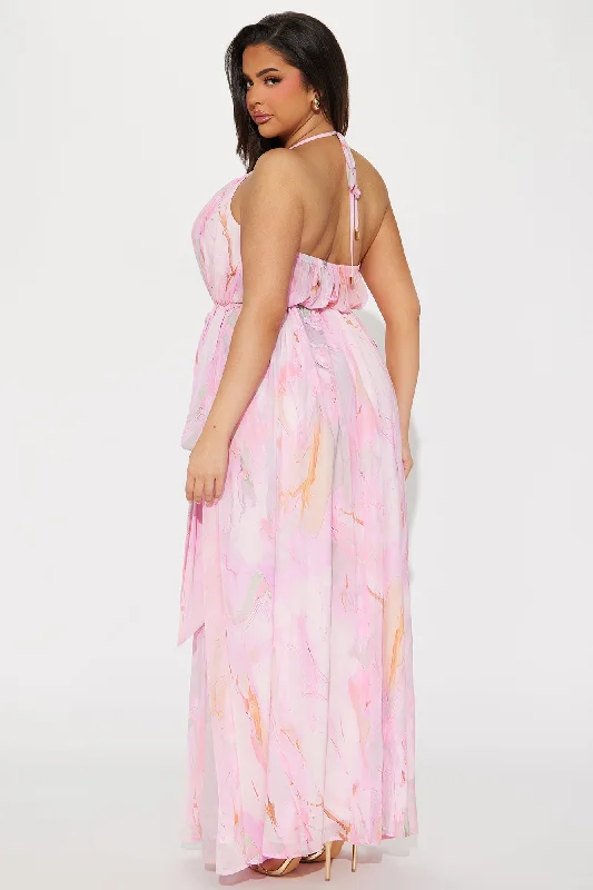 Pink Dreamland Maxi Dress - Pink