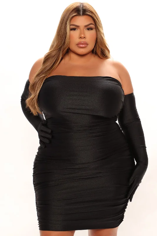 Still In Love Mini Dress Set - Black