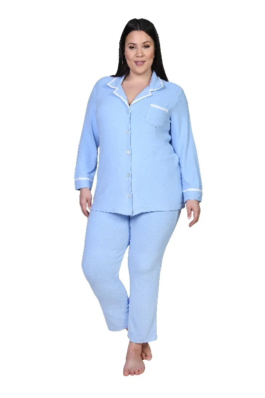 The Comfort Collection Plus Size Tailored PJ Set