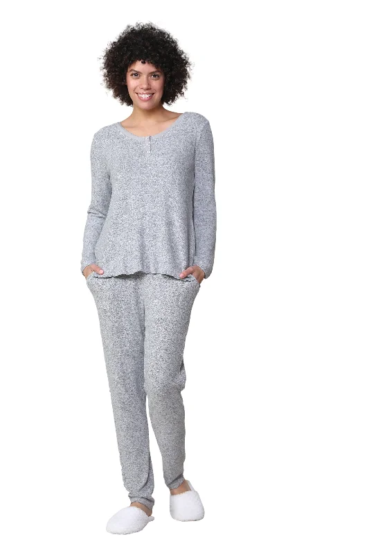 The Comfort Collection Snap PJ Set